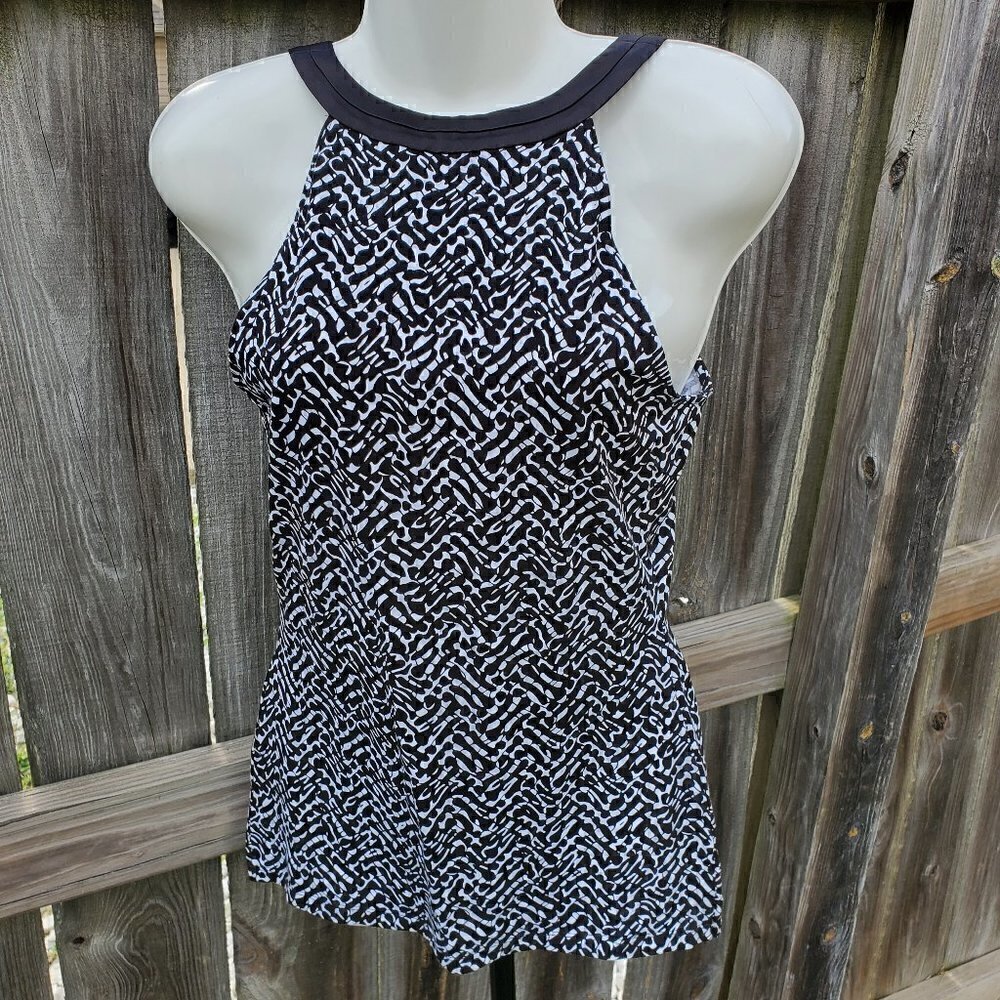 ANN TAYLOR PRINT TOP SIZE XS